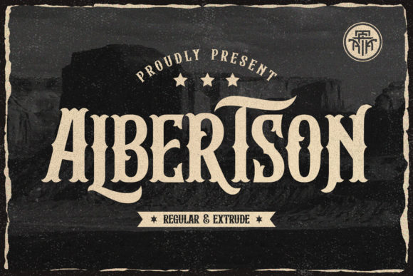 Albertson: A Retro Blackletter Font for Bold Branding