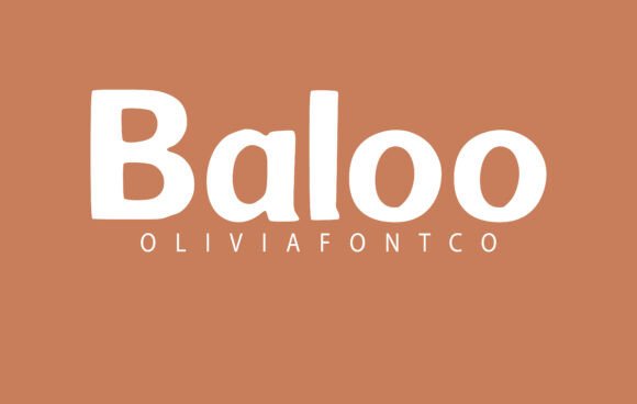 Baloo: The Handwritten Font with a Heart