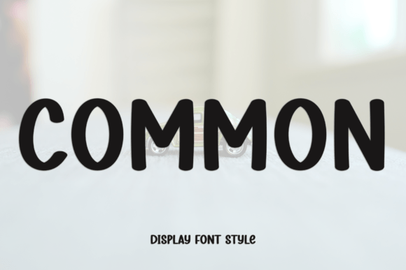 Common: A Casual Sans-Serif with Quiet Confidence