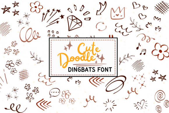 Cute Doodle: A Playful Typeface for Creative Projects