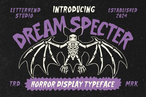 Dream Specter: Crafting Eerie Atmospheres with a Premium Display Typeface