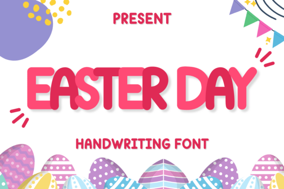 Easter Day Font: A Handwritten Touch for Authentic Design