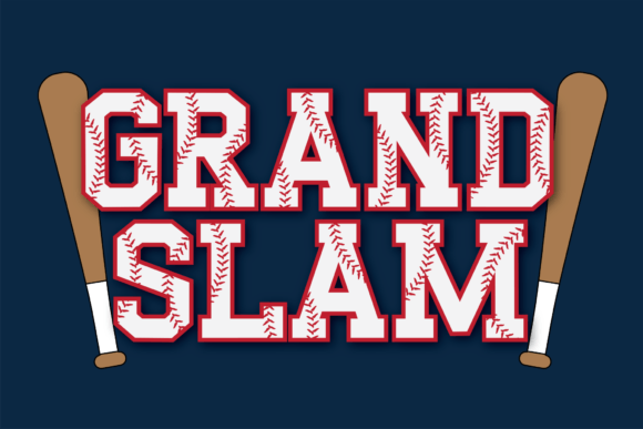 Grand Slam: A Typeface with Built-In Athletic Energy