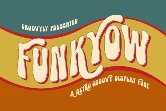 Inject Playful Retro Energy with the Funkyow Font