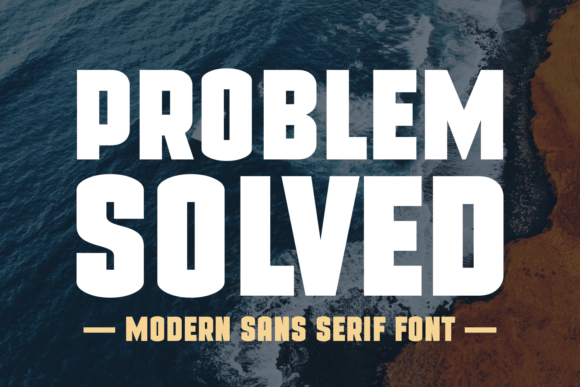 Problem Solved: The Bold Sans Serif for Modern Creators