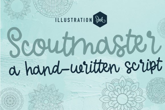 Scoutmaster: The Handwritten Font with a Playful Edge