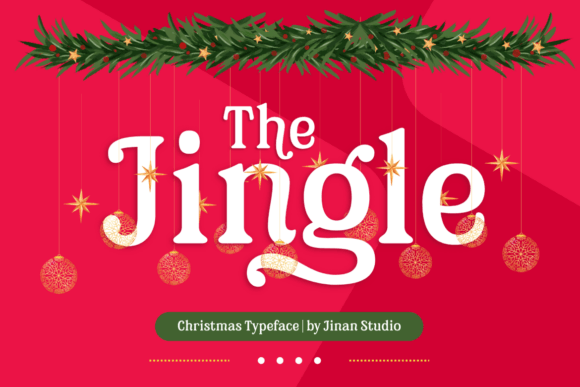 The Jingle Typeface: Where Holiday Tradition Meets Whimsical Design