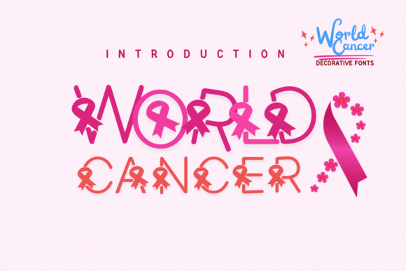 World Cancer: A Font with Unmatched Autumnal Charm